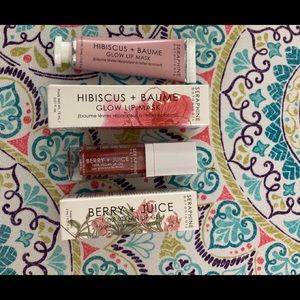 Seraphim Botanicals Lip Mask and Lip Gel